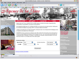 Visitez le site de l'agence de la gare