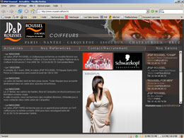 Visitez le site de Roussel-Coiffure