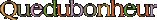 Logo Quedubonheur